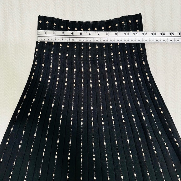 VIA VAI Los Angeles NWT Patsy Dress Set Black With Cream Polka Dots - Picture 12 of 16